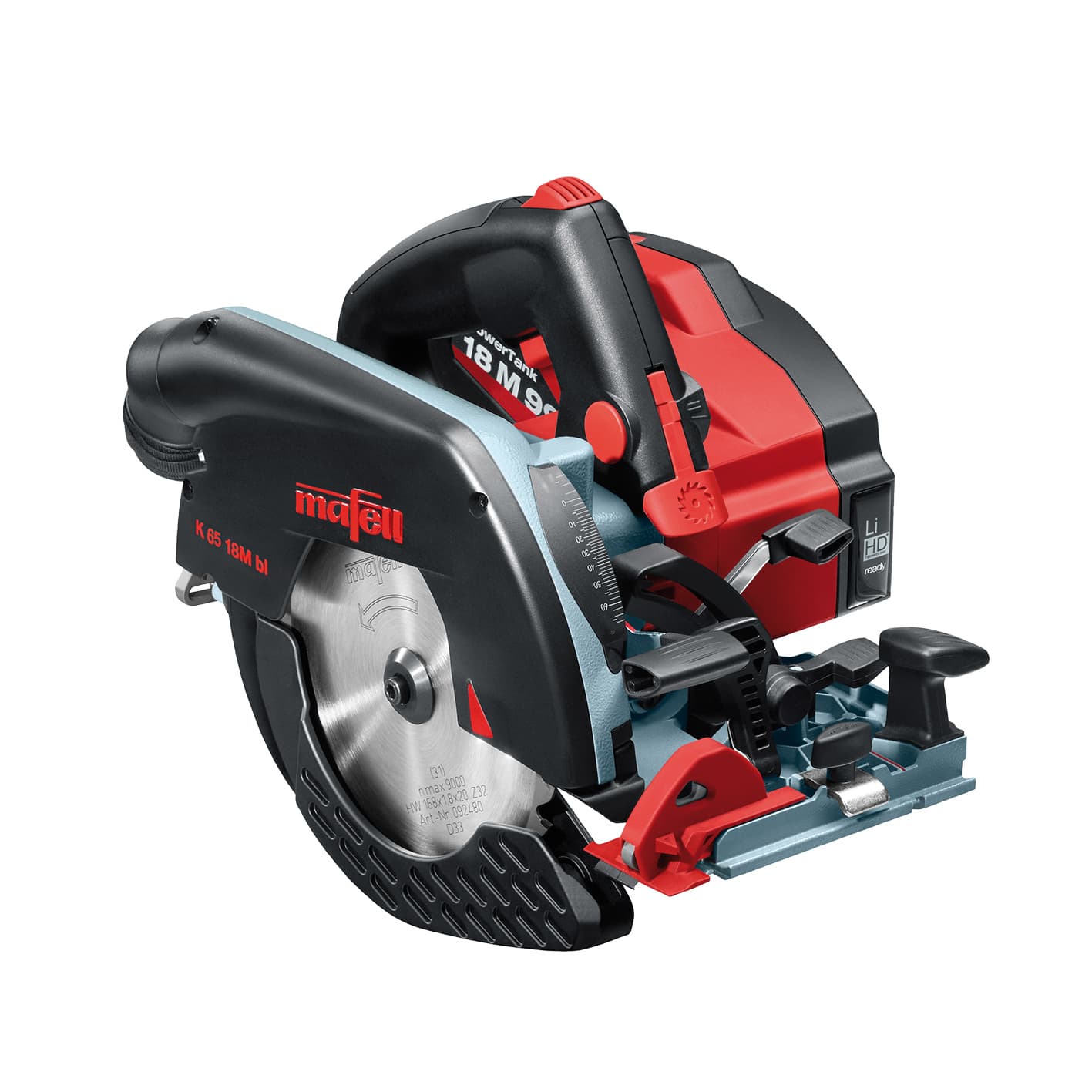 Akumulatorska ročna krožna žaga K 65 18M bl v kovčku T-MAX